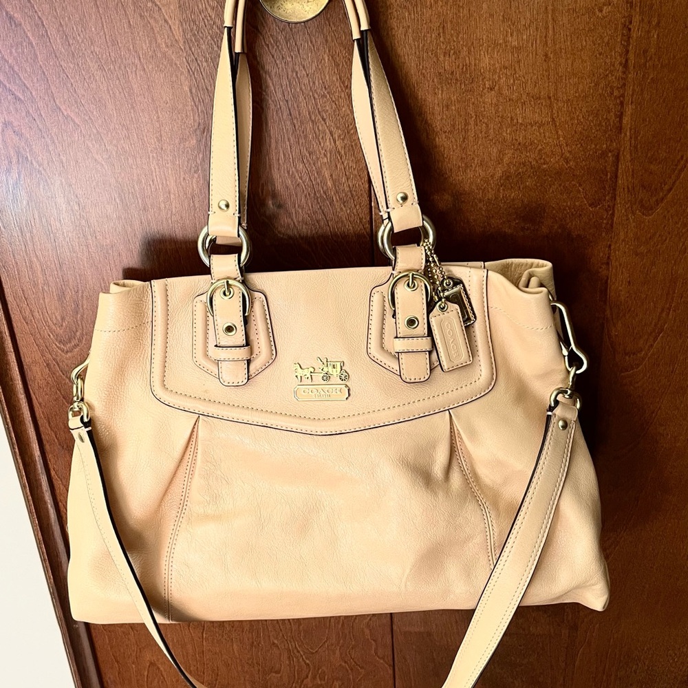 Coach Tan Shoulder Bag